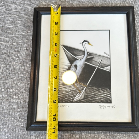 Birds on things row versus Wade Black and White Geometric Nautical Drawi… - Picture 2 of 10